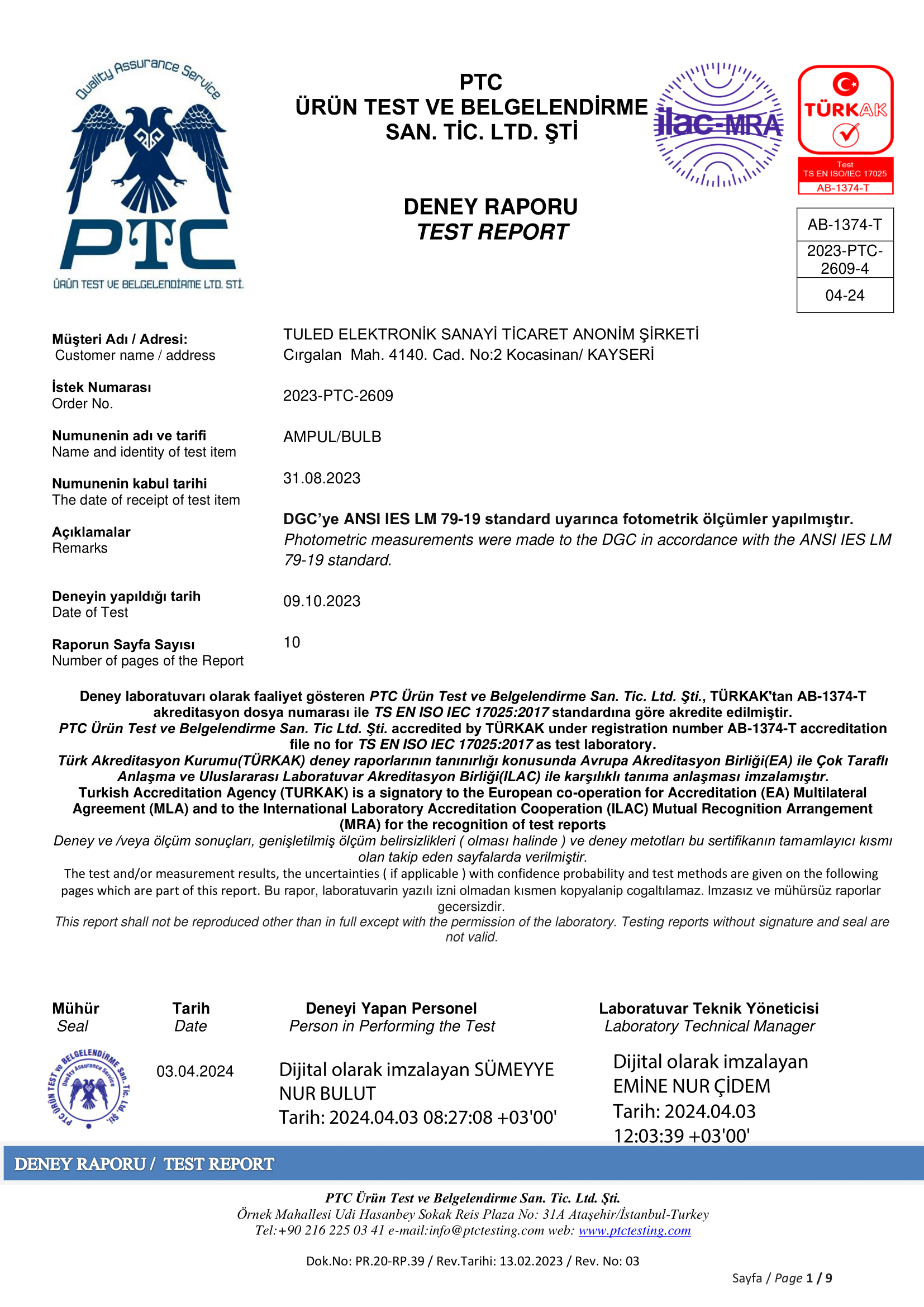 LM79 BLRDA60A502801NN